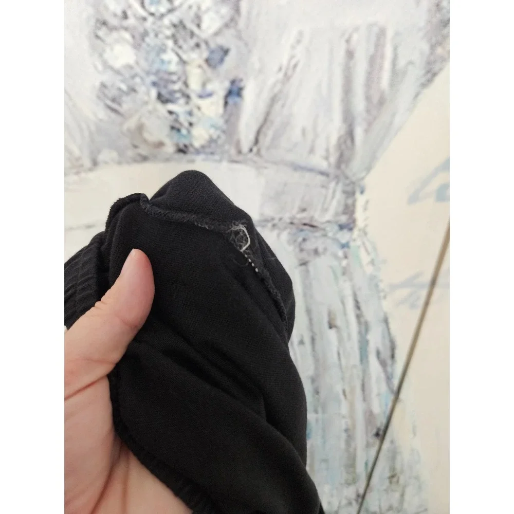 Polo Ralph Lauren Sleepwear Shorts XL Black Drawstring Cotton Blend Pony Logo